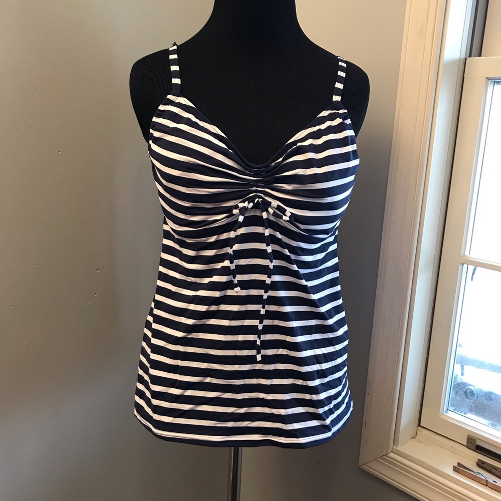 LandsEnd tanking swim top